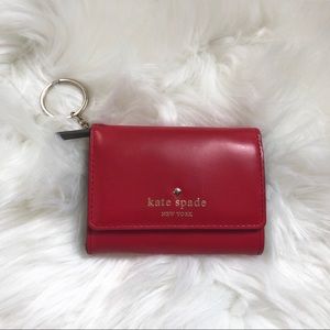 [Kate Spade] Red Card Holder Wallet